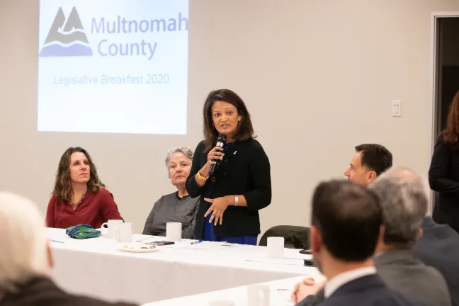 Susheela Jayapal legislative breakfast
