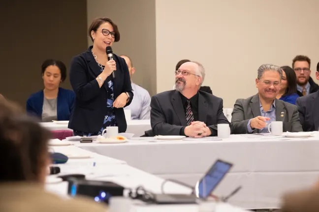 Jessica Vega Pederson legislative breakfast