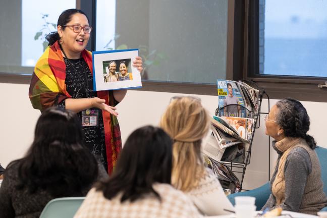 Aileen Duldulao, Ph.D., an epidemiologist for Multnomah County’s Public Health Division sat on a panel discussion with Dr. Jones.