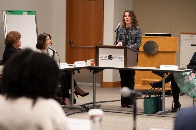 Chair Deborah Kafoury, who kicked off the conference, said the ensuing discussion would serve as “a catalyst for a collective vision of public safety.”