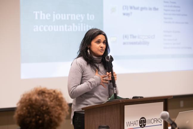 Sonya Shah is a founder of The Ahimsa Collective a healing organization that works with people who have committed an act of violence, survivors of violence and their families and law enforcement.