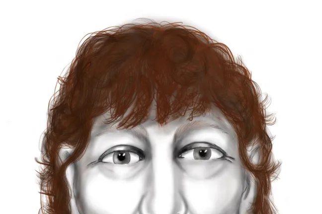 Sketch of woman found deceased Nov. 13, 2019 in NW Industrial District