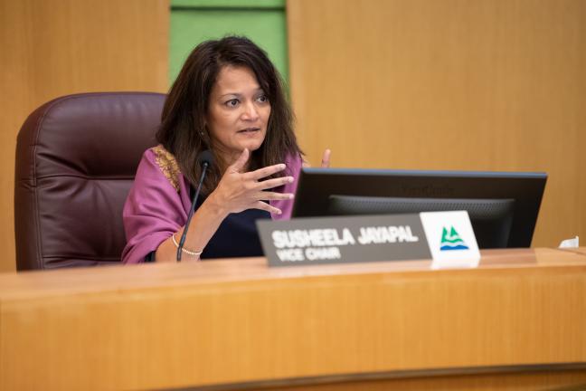 Commissioner Susheela Jayapal says she supports taking local action on flavored nicotine products.