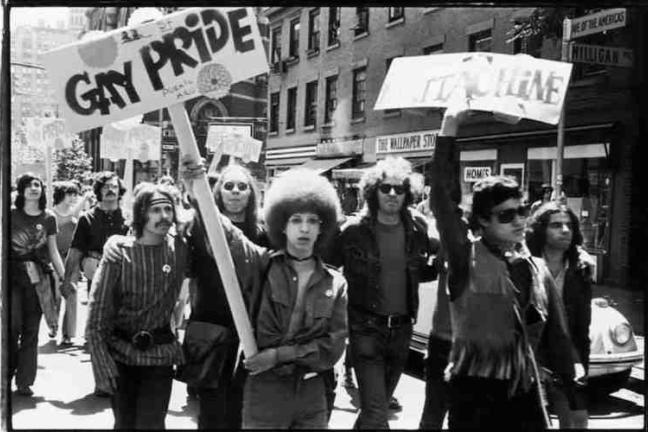 Protest following the Stonewall Riot. Image found on the National Education Association website.