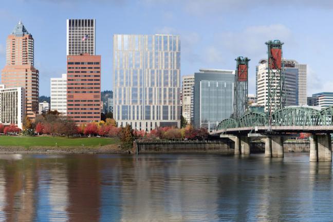 Courthouse skyline