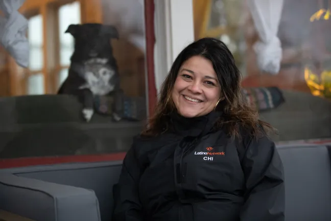 Ximena Ospina-Todd, Director of Community Stability and Support Services at Latino Network, a Portland-based nonprofit that works to positively influence the lives of Latinx youth, families, and communities throughout Multnomah County.