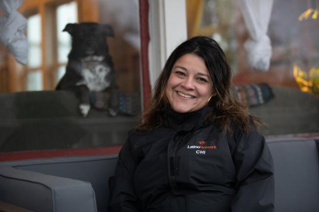 Ximena Ospina-Todd, Director of Community Stability and Support Services at Latino Network, a Portland-based nonprofit that works to positively influence the lives of Latinx youth, families, and communities throughout Multnomah County. 