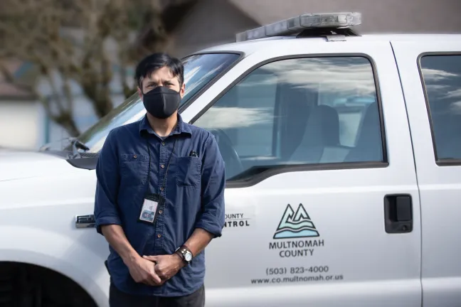 Vector Control Specialist Chris Roberts is the County's only rat tracker. But he wants everyone to learn his tricks.