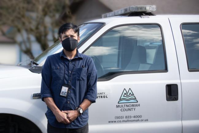 Vector Control Specialist Chris Roberts is the County's only rat tracker. But he wants everyone to learn his tricks.