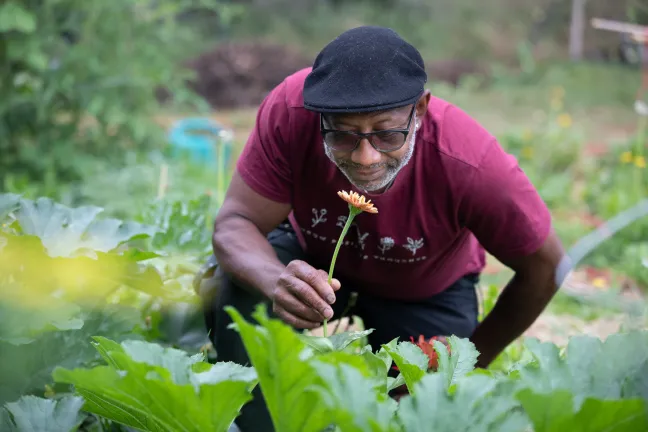 Hunter is a basketball coach, a mentor, a beekeeper and a master gardener.