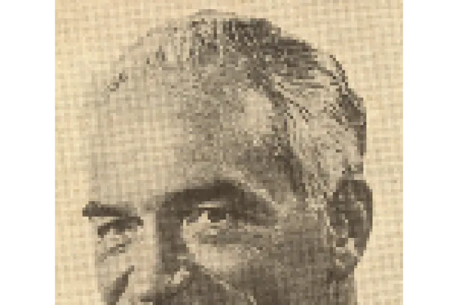 Black and white close up photograph of Barry Goldwater as it appeared in the 1964 voters pamphlet