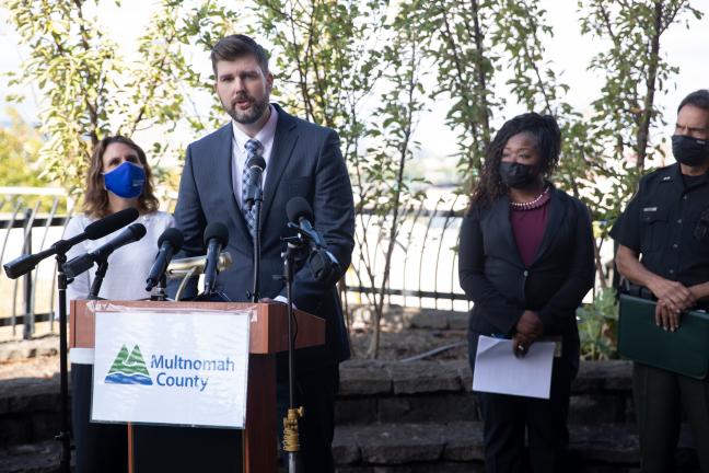 Multnomah County District Attorney Mike Schmidt is working with Chair Kafoury to secure $1 million in funding to bring on two new investigators and four new attorneys to add capacity to homicide investigations and prosecutions.  