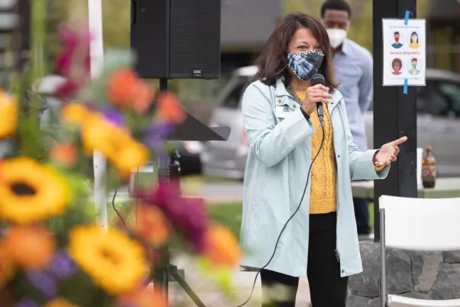 The Fire + Water Cully Community Celebration is one of many recommendations that came out of a series of meetings — hosted by Multnomah County Commissioner Susheela Jayapal last spring — that focused on responding to violence and community safety.