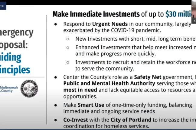 Information from a Board briefing on how to invest a $30 million surplus Nov. 2, 2021.