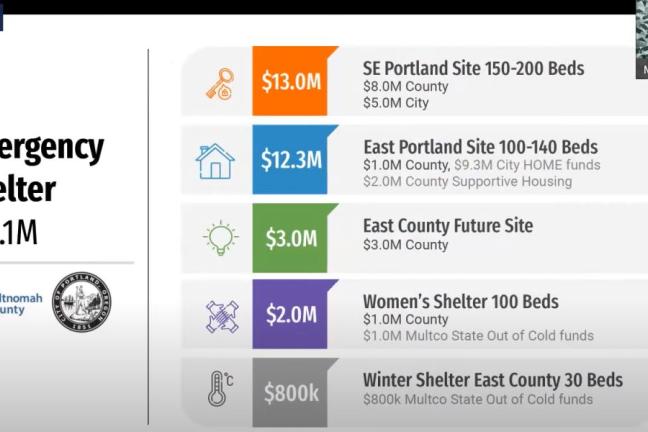 Information from a Board briefing on how to invest a $30 million surplus Nov. 2, 2021.