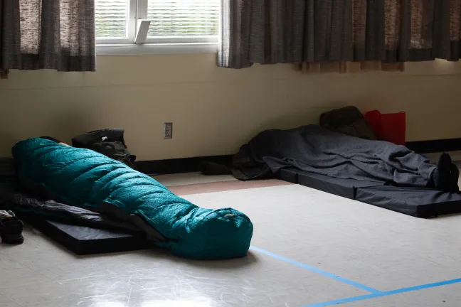 Four severe weather warming centers, including the Oregon Convention Center, East Portland Community Center, Mt. Scott Community Center and Reynolds High School, will open at 7 p.m.