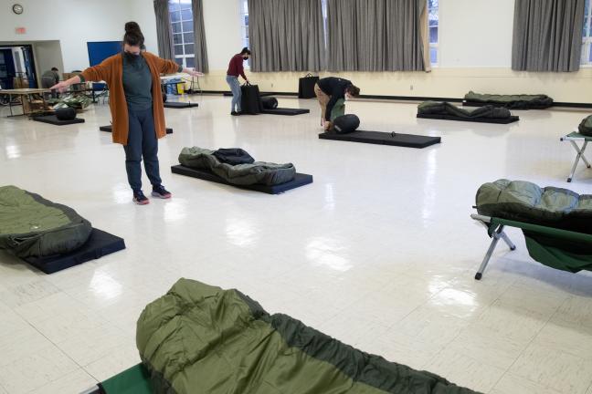 Mt. Scott Community Center is one of six severe weather shelters to open during the December 2021 freeze.