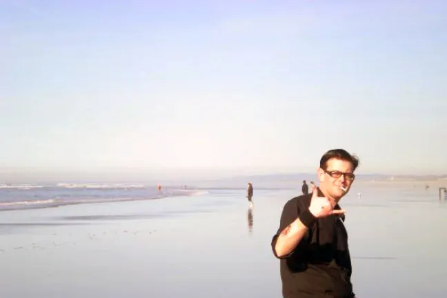 Ryan Homsley at the Oregon coast