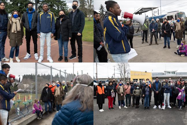 Multnomah County Chair Deborah Kafoury and Commissioner Lori Stegmann, whose district begins in East Portland and extends through East Multnomah County, both joined a tour of Southeast Portland’s Lents neighborhood the previous Saturday.