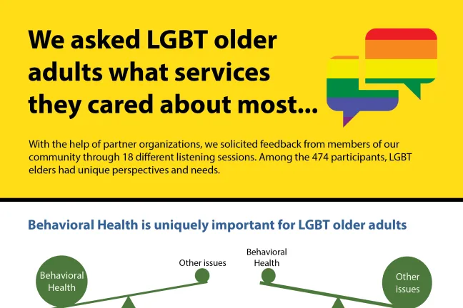 LGBT elders infographic