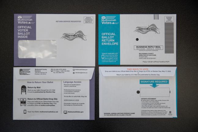 First, the traditional 4.5-by-10.5-inch ballot packet envelope has changed to a larger, 6-by-9-inch ballot packet, similar to those used in Washington State’s Vote-By-Mail Elections.