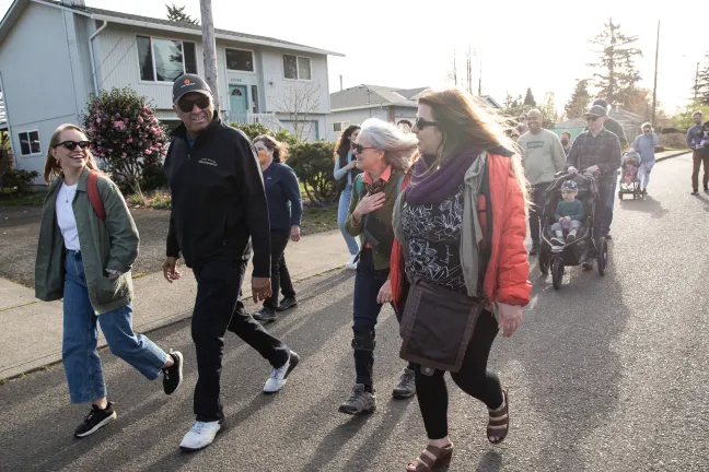 El barrio Gateway fue elegido intencionalmente para demostrar que es posible tener un barrio transitable.