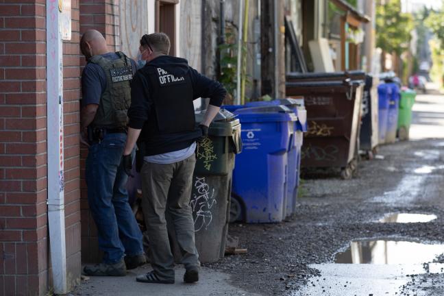 Multnomah County’s Department of Community Justice this month joined the U.S. Marshals Service, the Multnomah County Sheriff’s Office, Gresham Police, the Multnomah County District Attorney’s Office, and more than 30 law enforcement members participated.