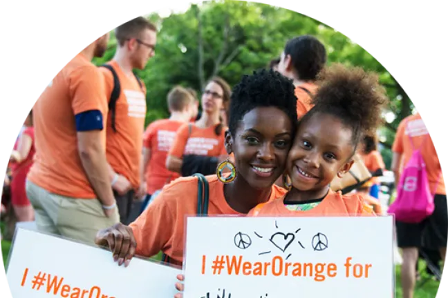 Community members can attend a local event or simply wear anything orange on Friday and throughout the weekend: a pin, a scarf or a T-shirt. If you choose, you can even take a selfie and post on social media with the #WearOrange hashtag.
