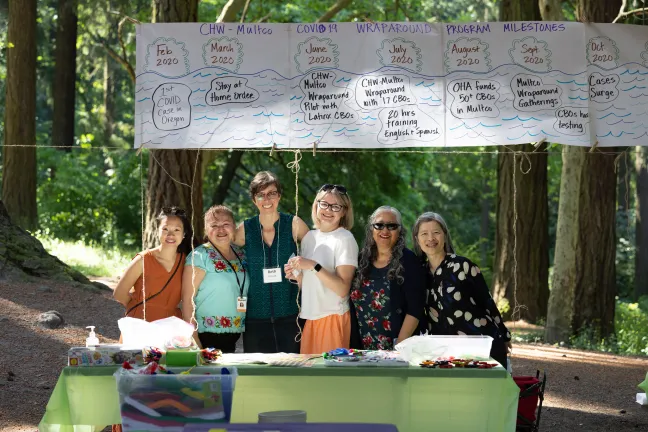 Personal de asociaciones comunitarias y desarrollo de capacidades 