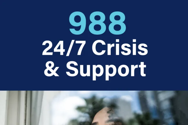 988 24/7 Crisis and Support
