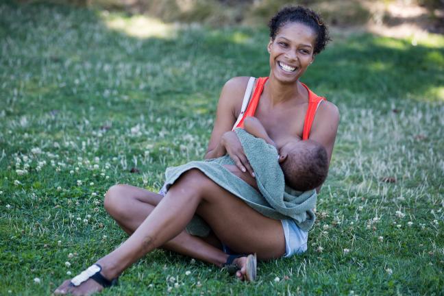 Photo from Healthy Birth Initiative picnic in Summer 2017