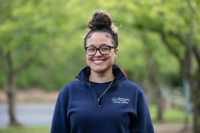 Multnomah County and Oregon Juvenile Detention Worker of the Year winner: Whitney Burch