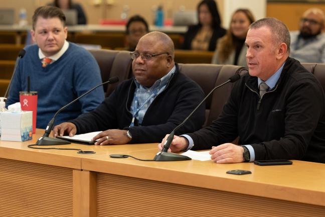 As a Multnomah County employee who has spent 24 of his 28 years in the Elections Division, Joe Rogers is a familiar face at the Elections front desk, where he assists customers with various needs.