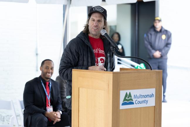 Kevin Fitts, Executive Director of Oregon Mental Health Consumers Association