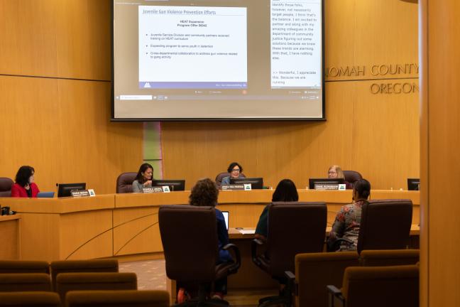 Commissioners Susheela Jayapal and Lori Stegmann both expressed a strong interest in learning more about the County’s overall strategy to combat gun violence. 