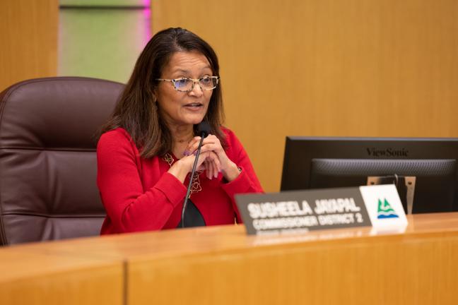 Commissioner Susheela Jayapal