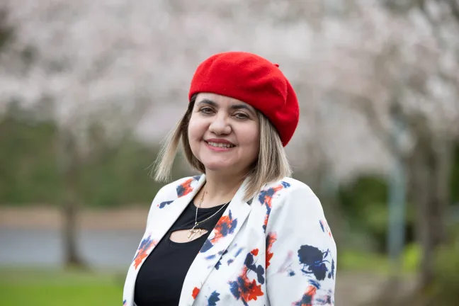 Aglahia Blanco, a juvenile court counselor for Multnomah County's Juvenile Services Division, works to ensure victims and survivors are heard and supported in the ways that they choose.
