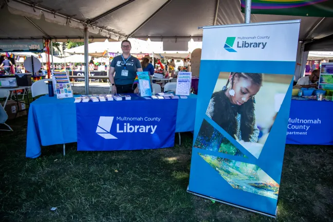 Nikki, a Library employee