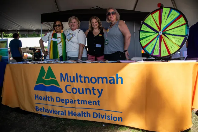 Staff from the Behavioral Health division 