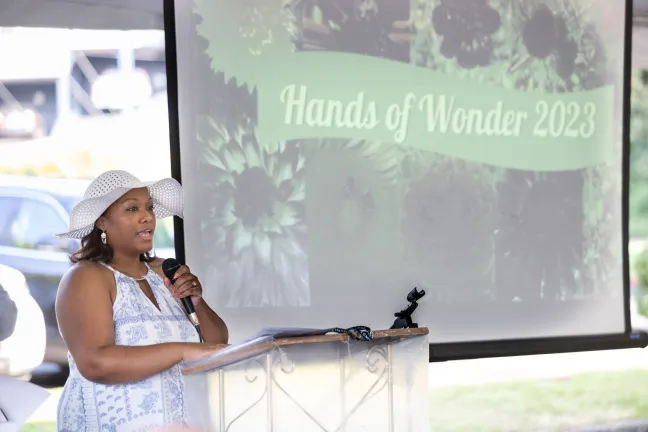 Juvenile Services Division Director Dr. Kyla Armstrong-Romero opened Saturday’s event with a welcome message spoken in Spanish, followed by the same message read in English by Department of Community Justice Director Erika Preuitt.