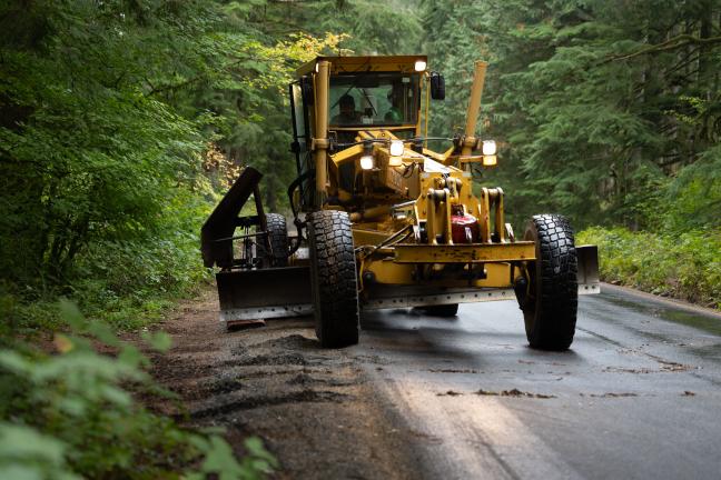 E. Larch Mountain Road reopens 