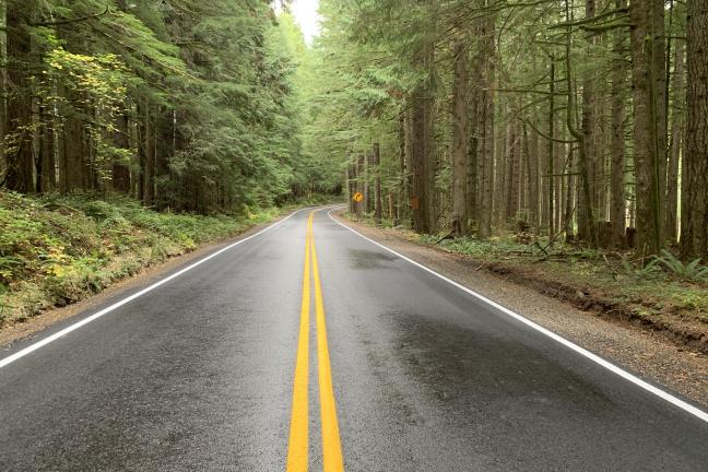 E. Larch Mountain Road reopens 