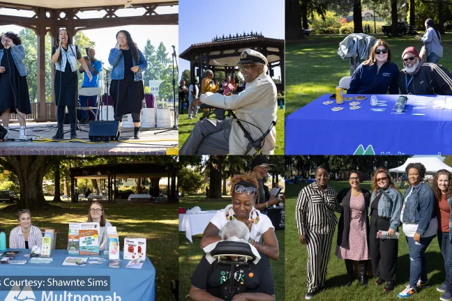 Photo Courtesy Shawnte Sims: Reclaiming Black Joy Event Peninsula Park