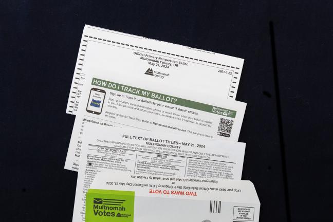 The ballot packet for the May 21, 2024, Primary Election.