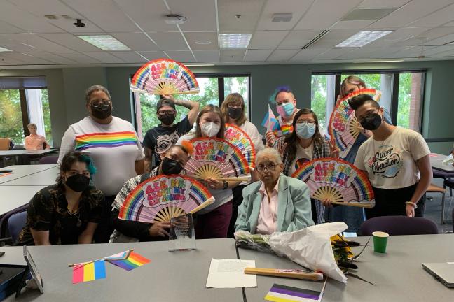 After illness postpones in-person gathering, Board proclaims Pride Month, honors Kathleen Saadat Award winner Babatunde "Zubbi" Azubuike