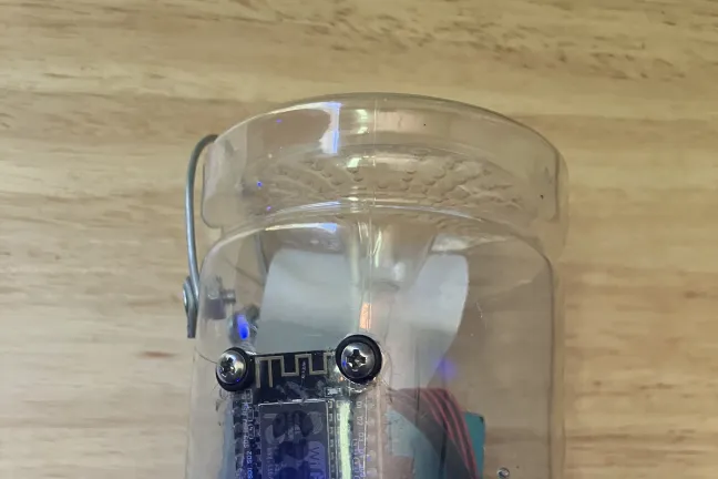 Student-made air quality monitor