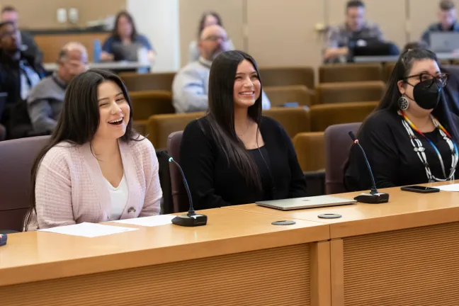 Community members who presented at the Board Meeting on Nov. 14, 2024