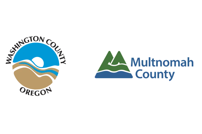 Multnomah and Washington County logos