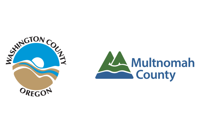 Multnomah and Washington County logos