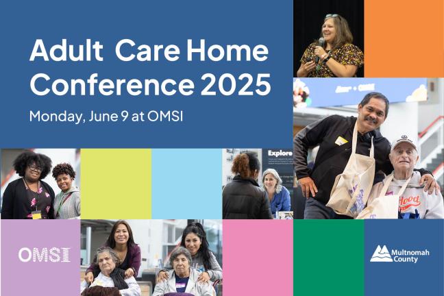 Adult Care Home Conference Save the Date